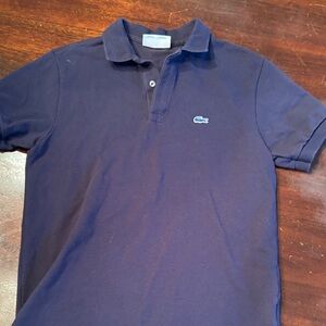 Lacoste Boys Dark Blue Polo Shirt